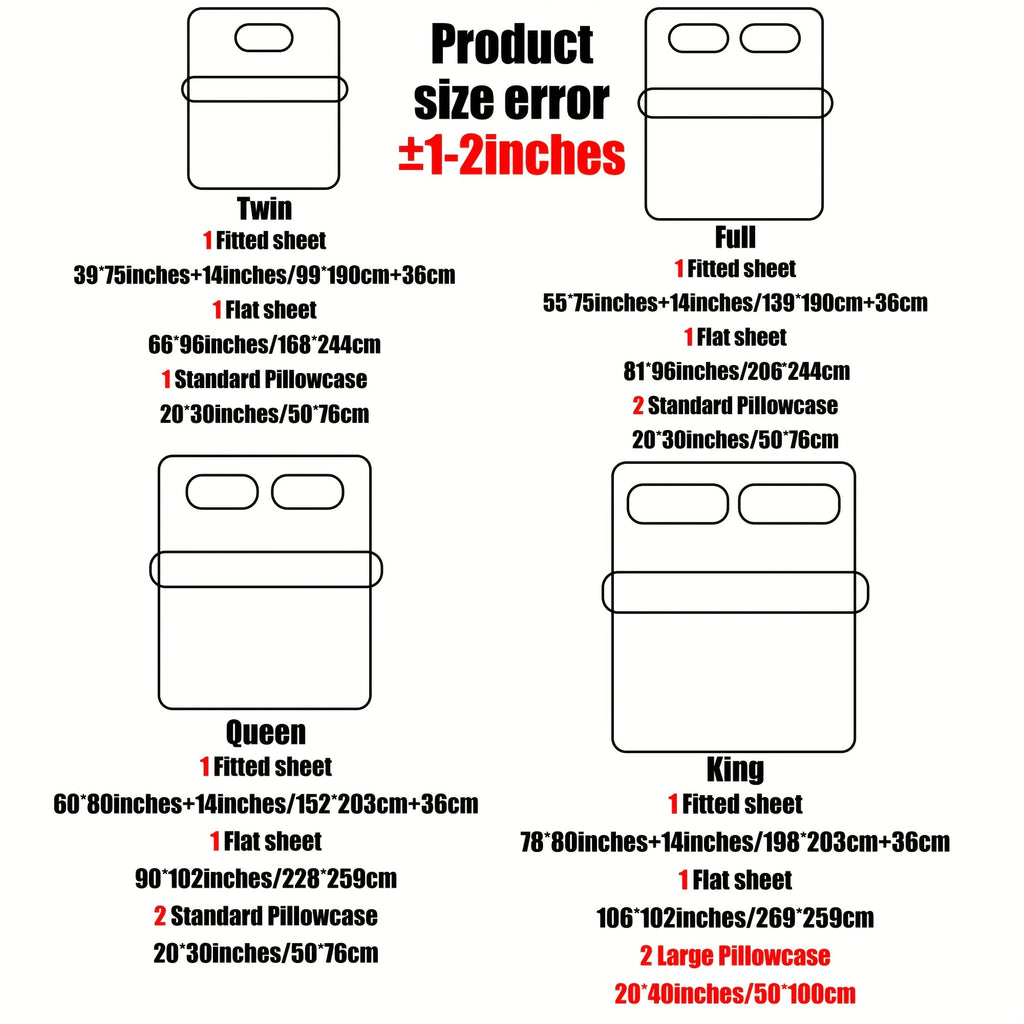 3/4pcs Beige Synthetic Fiber Sheet Set - ATSProducts