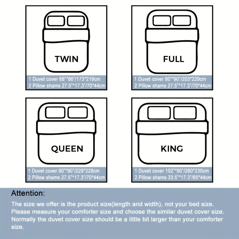 3-Piece Romantic Couple Bedding Set - ATSProducts