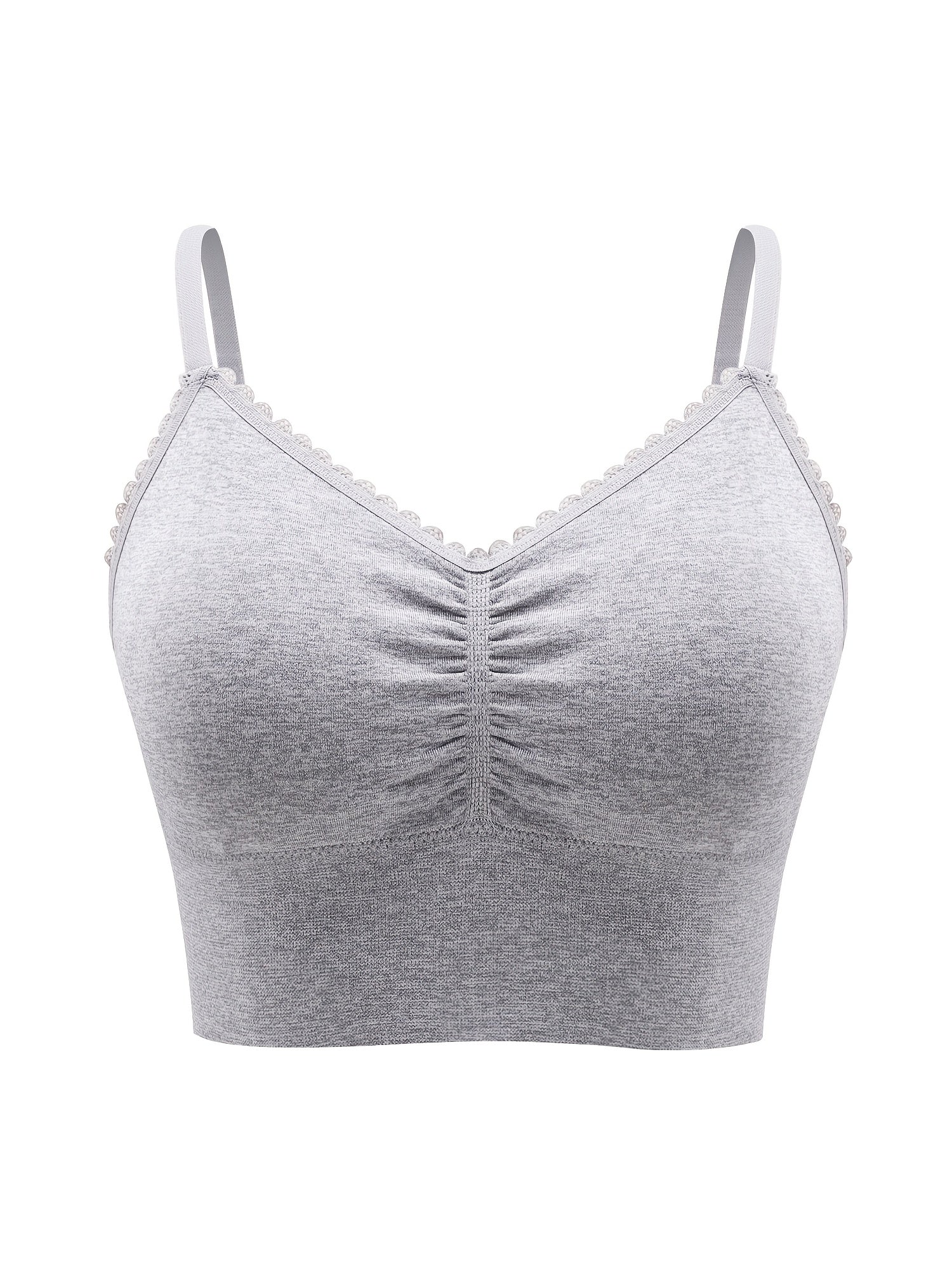Women's Plus Size Lace Wireless Bralette - ATSProducts