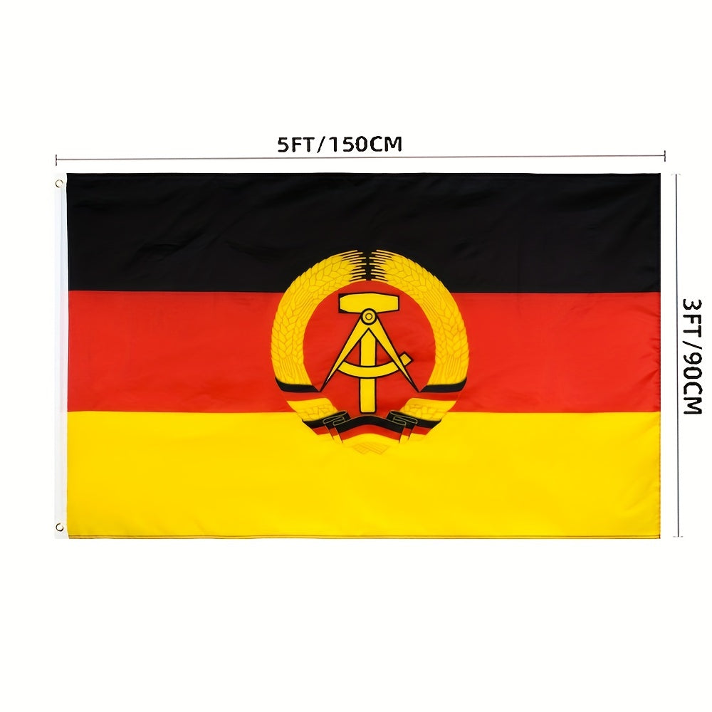 90*150cm 3x5fts East Germany German Democratic Republic Flag - ATSProducts