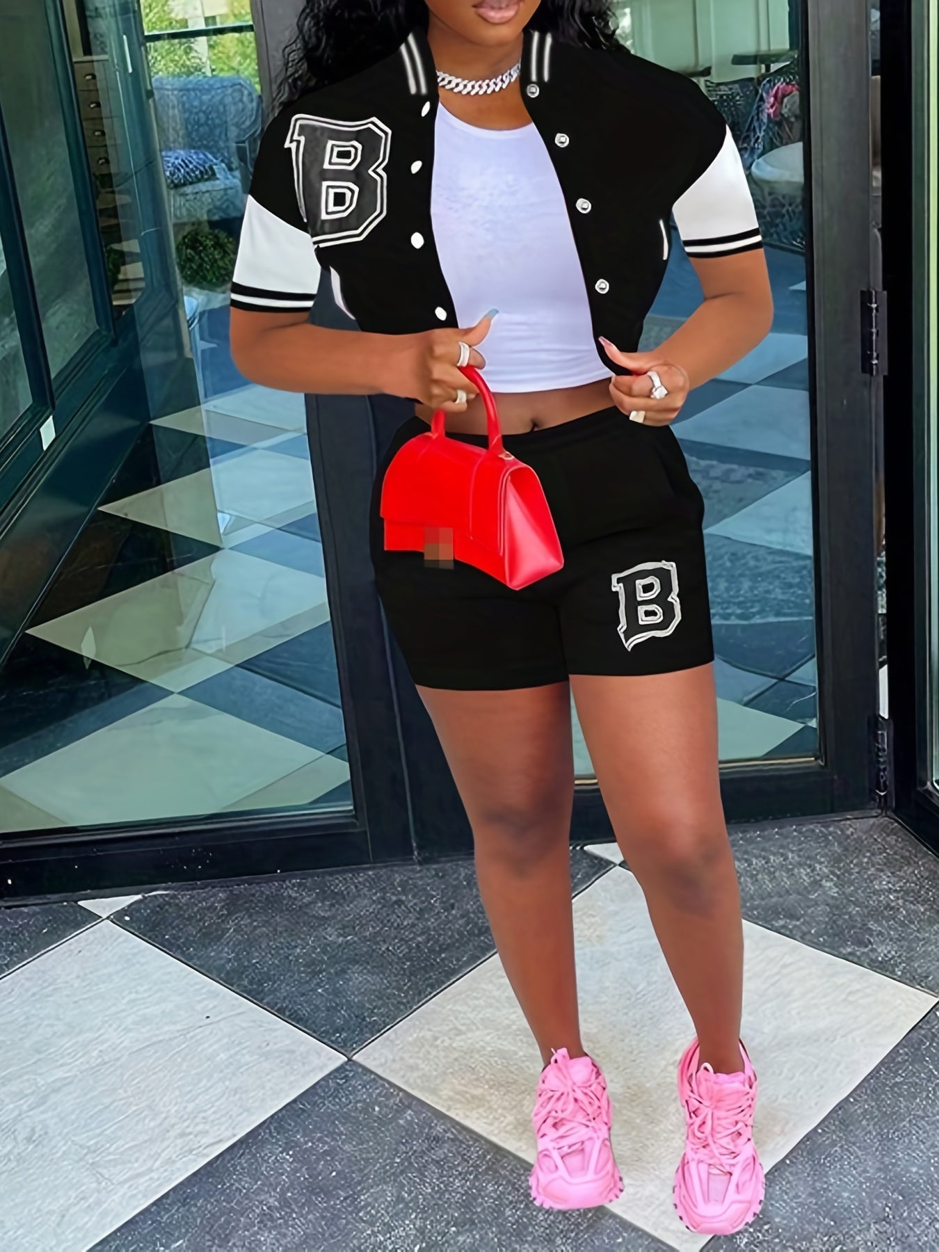 Baseball Print 2Pc Set - ATSProducts