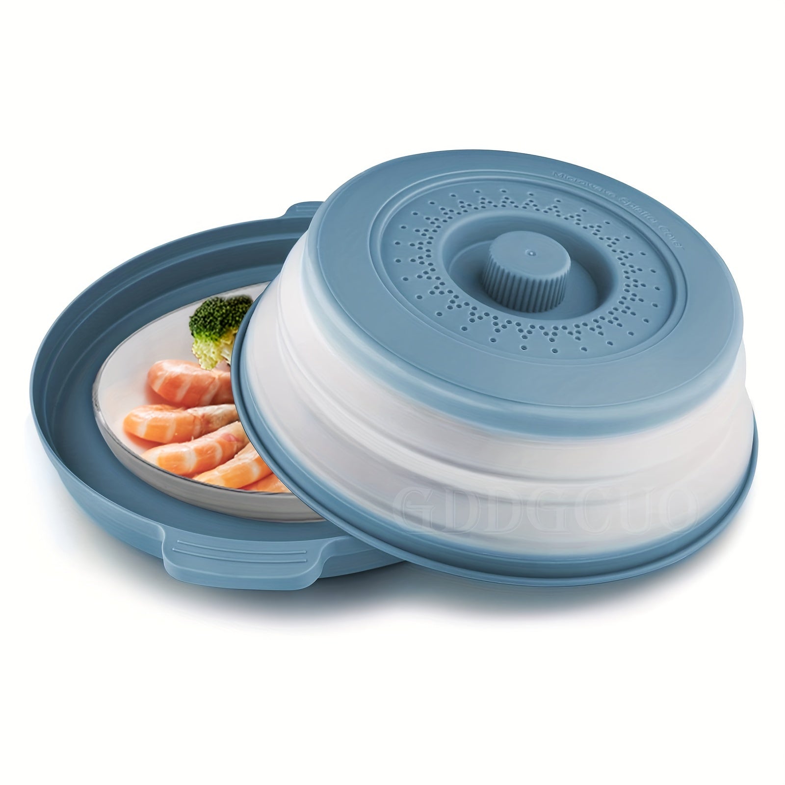 Collapsible Splatter-Proof Multifunctional Microwave Tray Set - ATSProducts