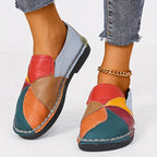 Colorblock Flat Loafers - ATSProducts