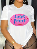 Beautiful Juicy Fruit Crew Neck T-Shirt - ATSProducts