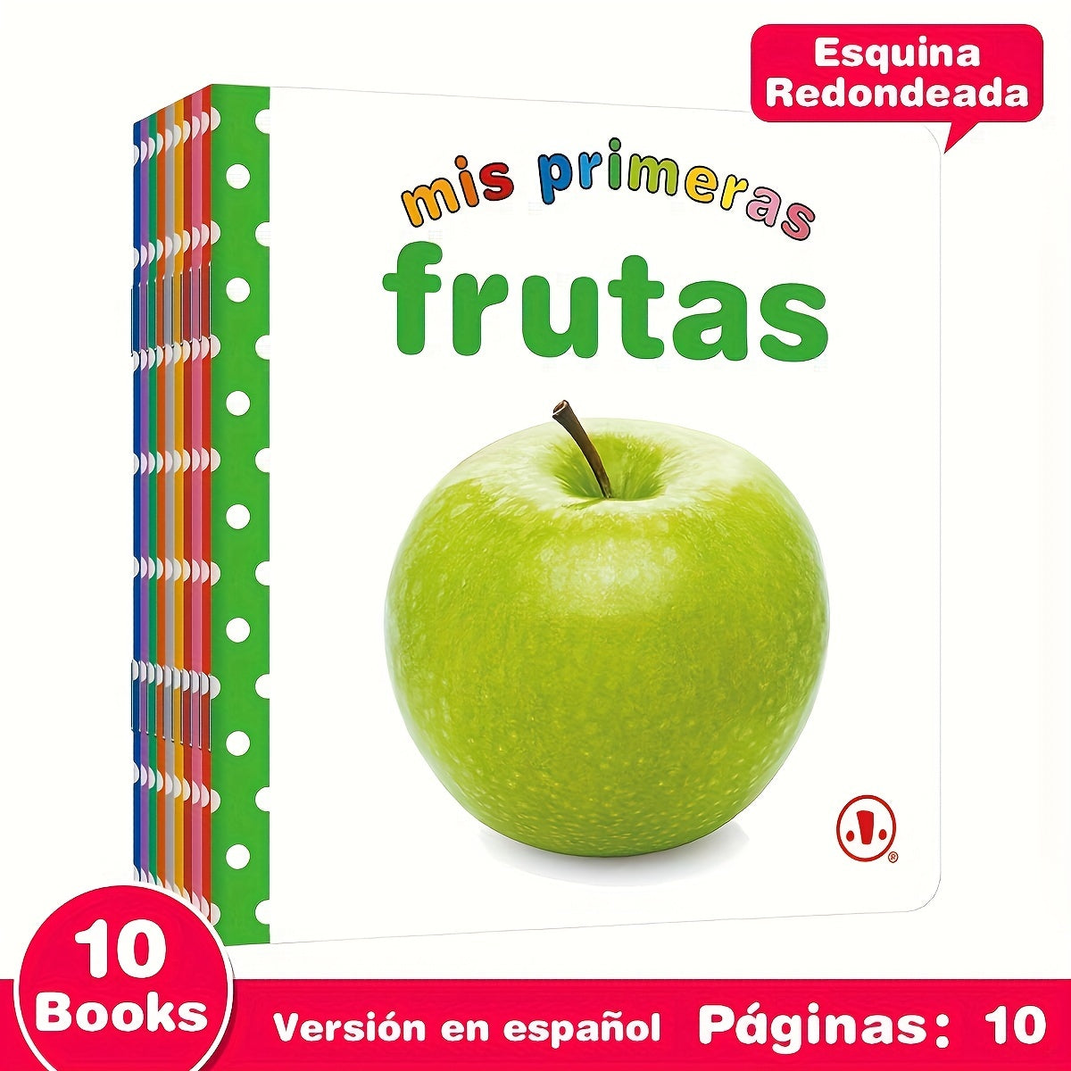 TeenyBaby Set Of 10 Spanish Children's Encyclopedia Reading Books - ATSProducts