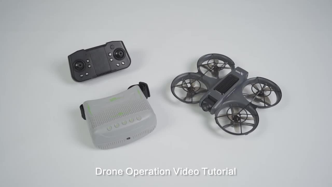 VR Model Quadcopter Drone with Head Mounted VR Glasses - ATSProducts