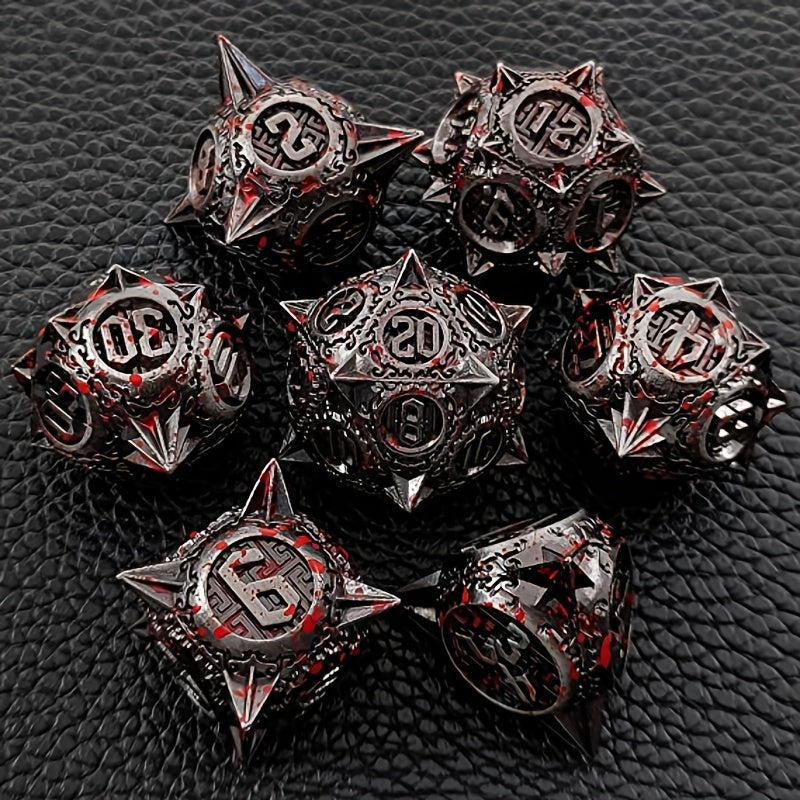 Sharp Metal Meteor Dice Set - ATSProducts