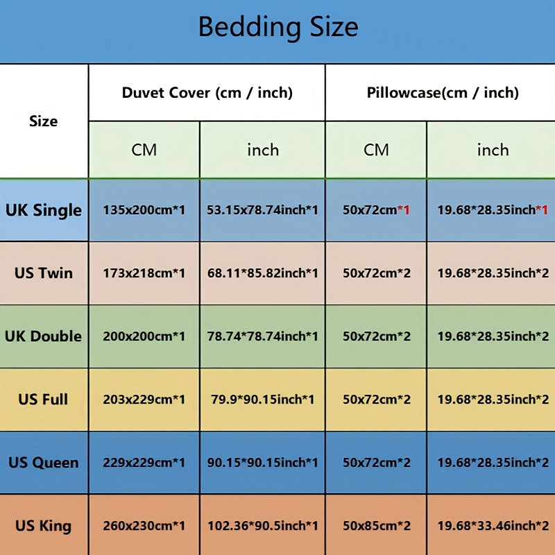 2/3pcs Red Rose Print Bedding Set - ATSProducts