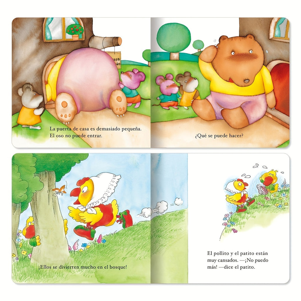 TeenyBaby Set Of 10 Spanish Picture Books With Ten Short Stories - ATSProducts