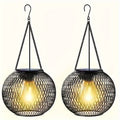 2pcs Outdoor Solar Hanging Lights - ATSProducts