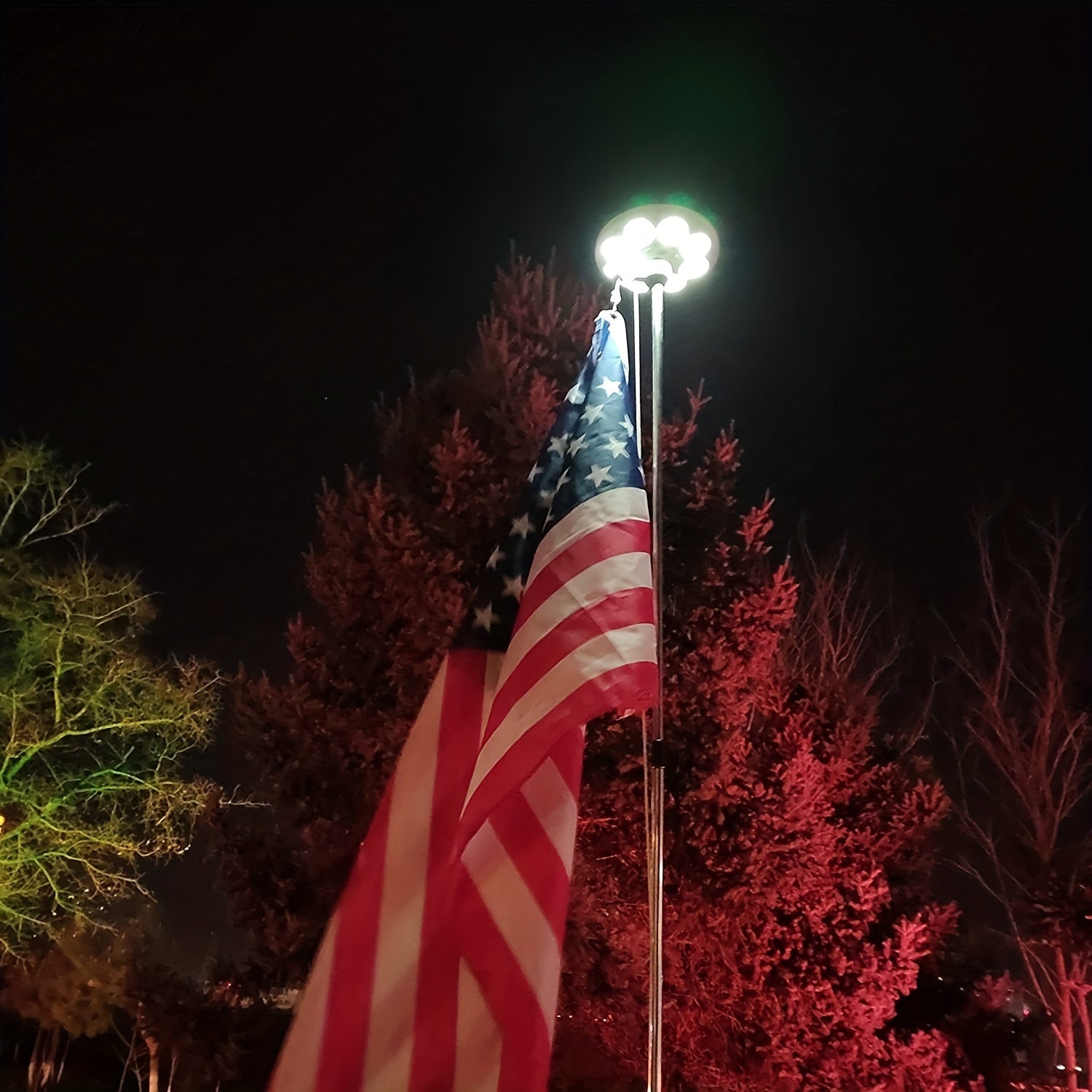 1pc Solar LED Flagpole Light - ATSProducts