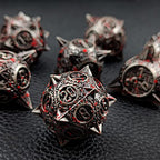 Sharp Metal Meteor Dice Set - ATSProducts