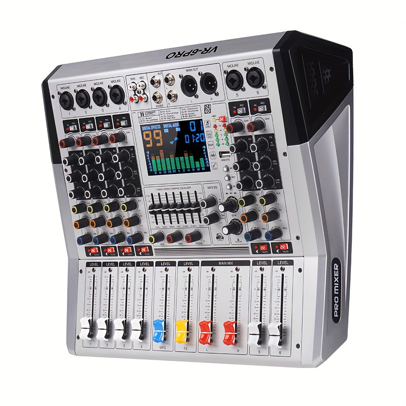 YamnWeo VR-6 550W High-Power Stereo Mixer - ATSProducts