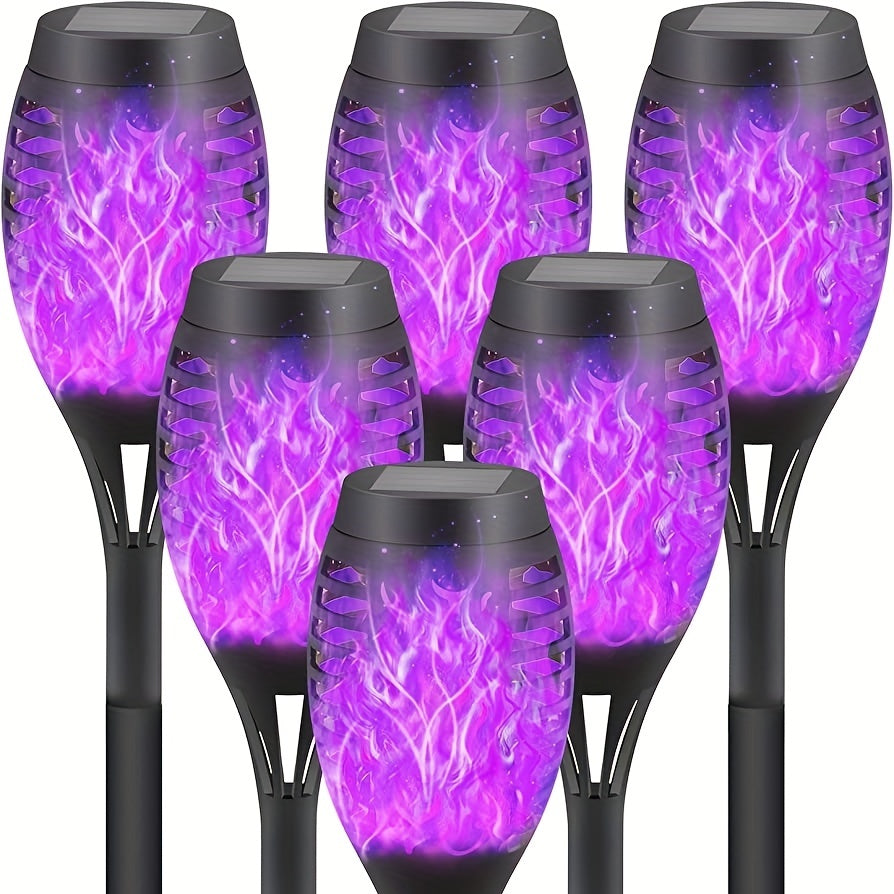 4pcs 12LED Solar Flame Lights - ATSProducts