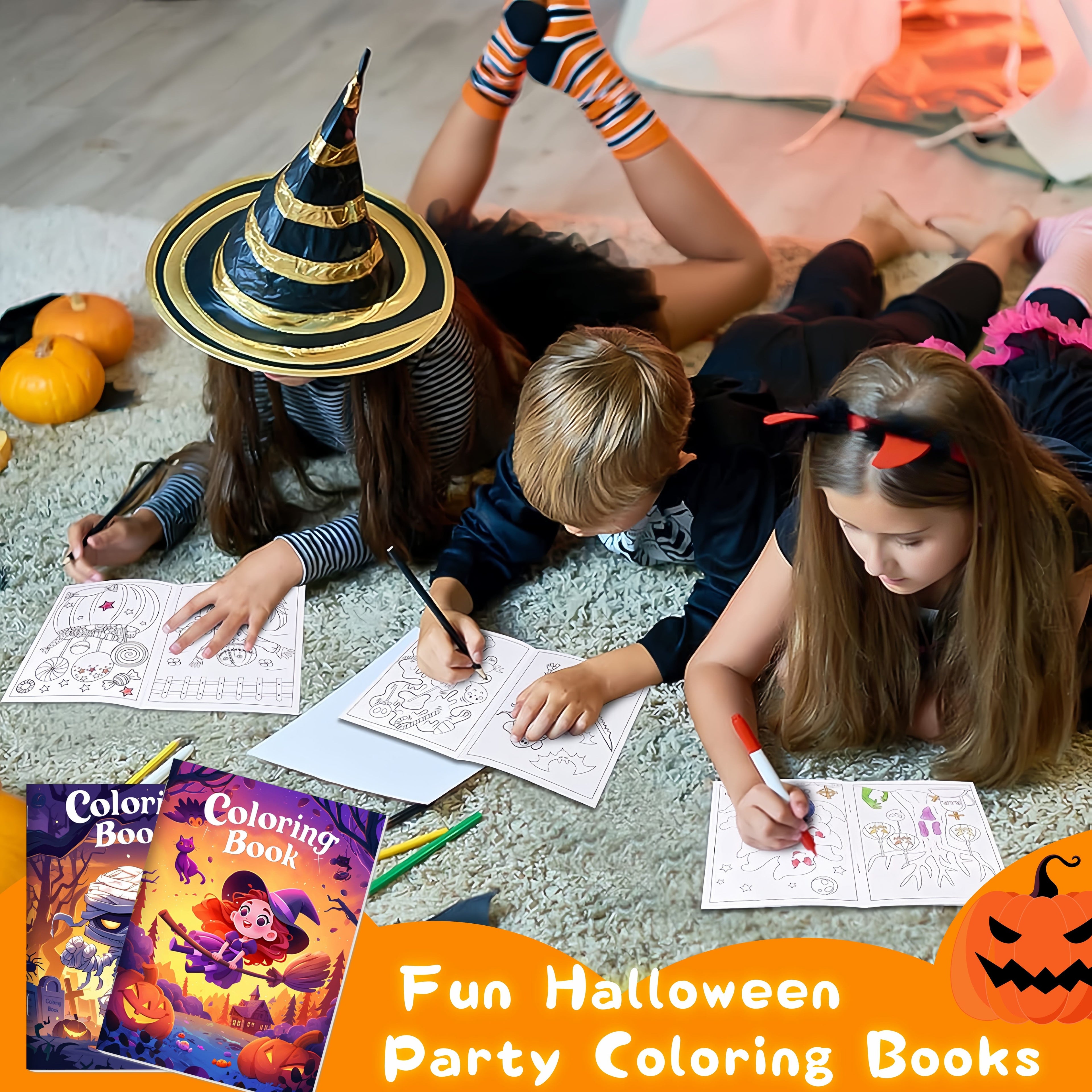 48 Pack Halloween Coloring Books - ATSProducts