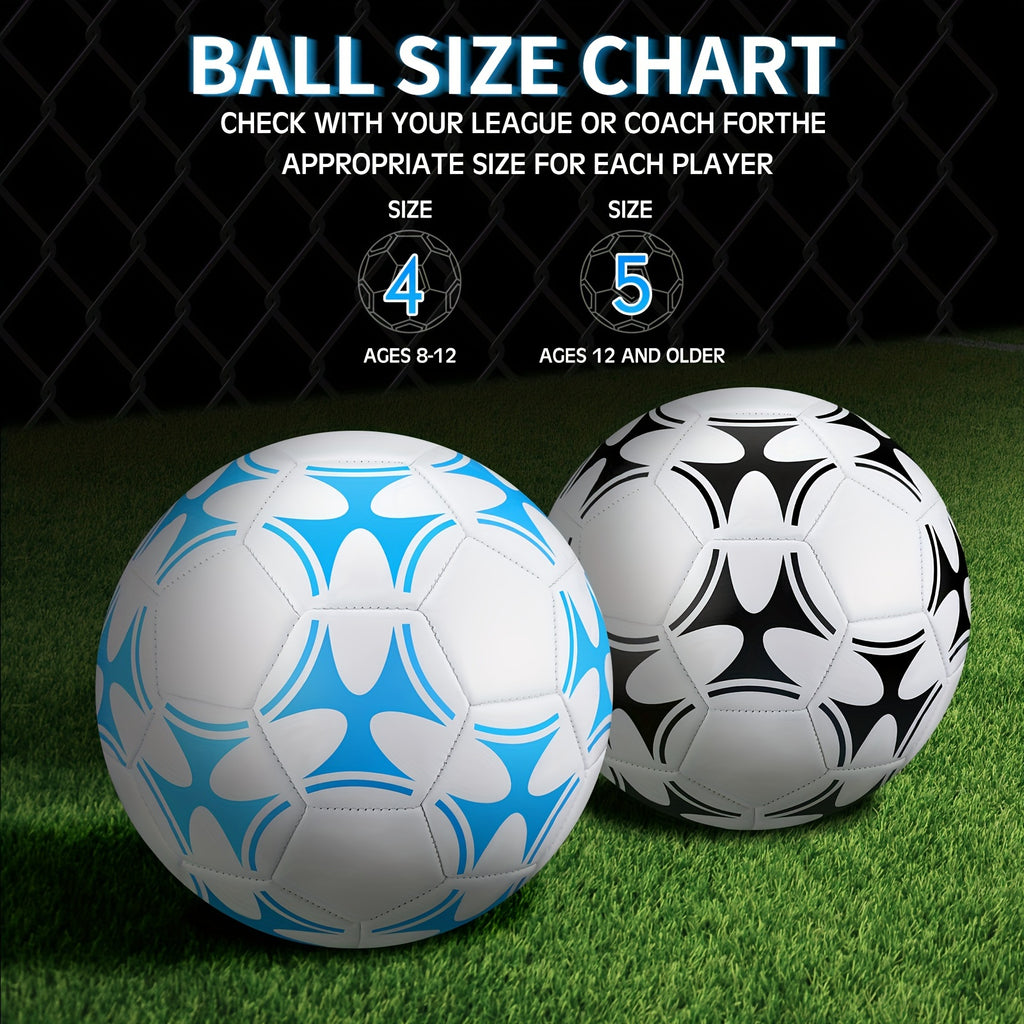 Outus 2 Pcs Soccer Balls with Pump - ATSProducts