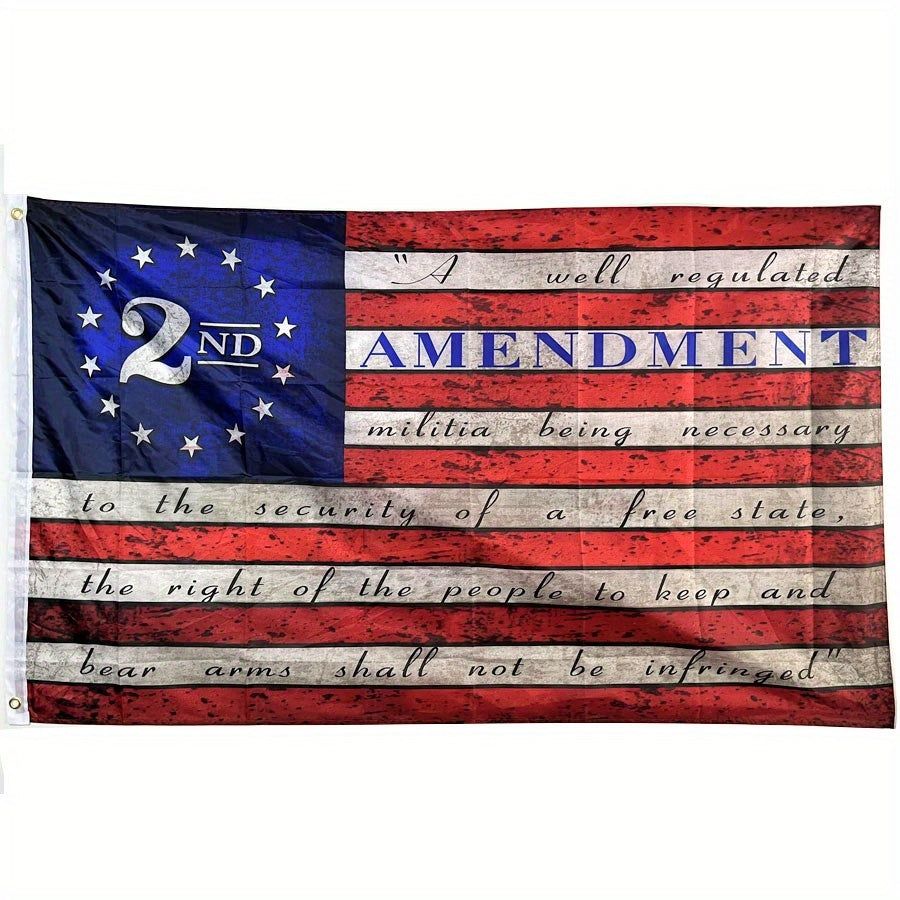 2nd Amendment USA 13 Star Flag 3ftx5ft - ATSProducts