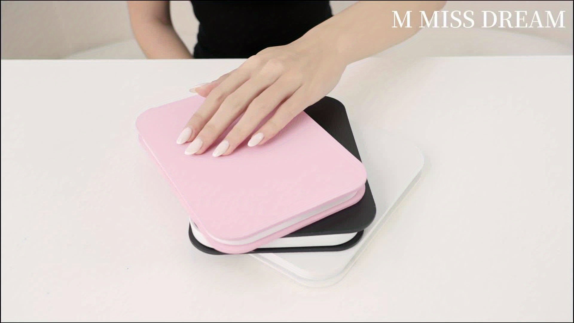 Portable Makeup Mirror With 3 Color Lights Dimmable Touch Screen Rechargeable USB-C Foldable - ATSProducts