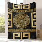 Glam Style Digital Print Throw Blanket Hypoallergenic - ATSProducts