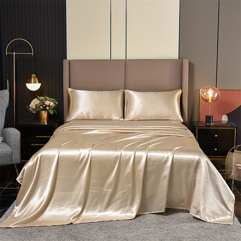 4pcs Luxury Classic Fitted Sheet Set - ATSProducts