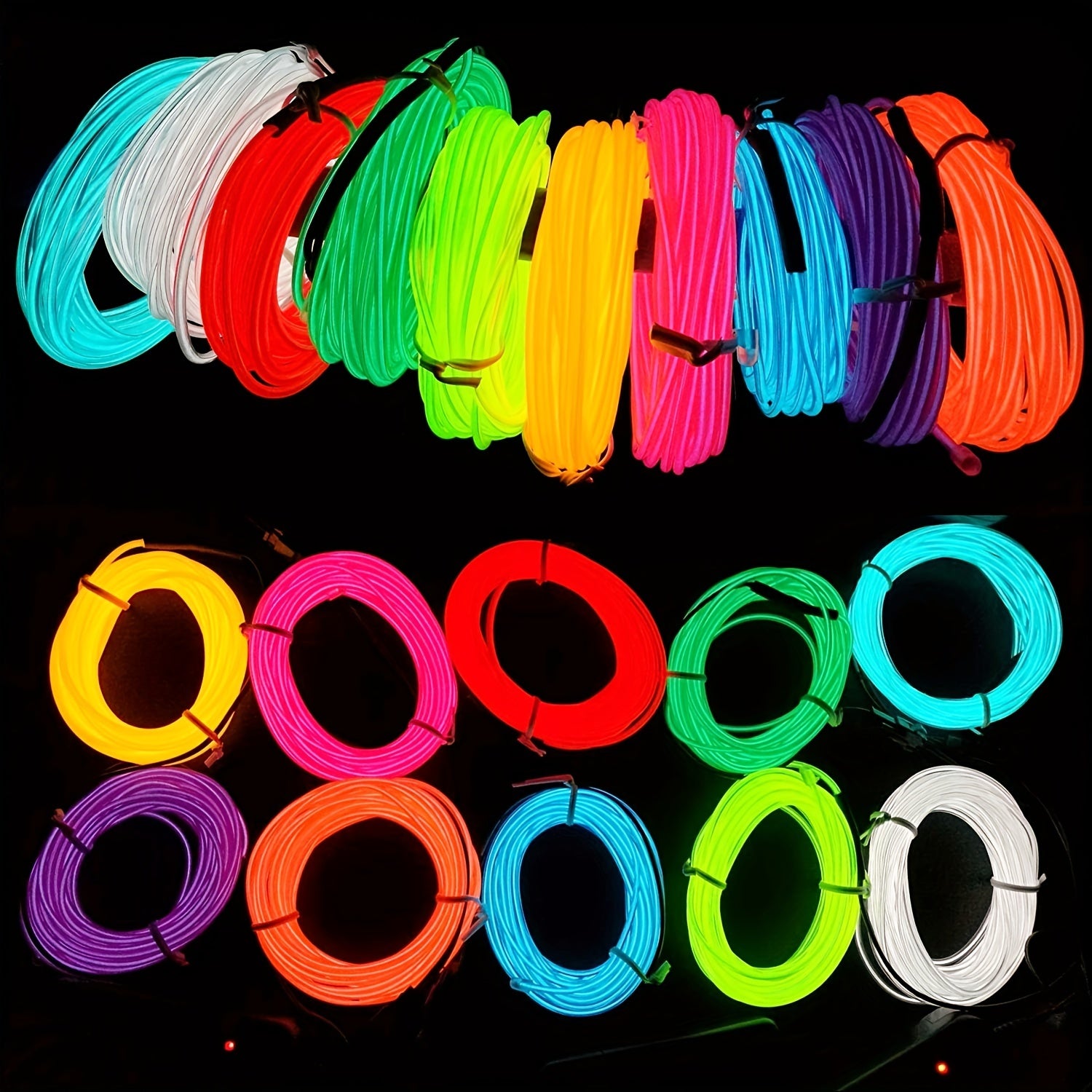 1 Set 5m/16.4ft Neon Rope Lights - ATSProducts