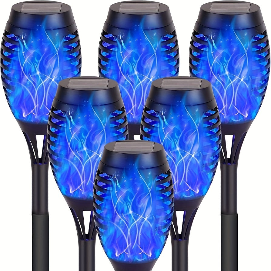 4pcs 12LED Solar Flame Lights - ATSProducts