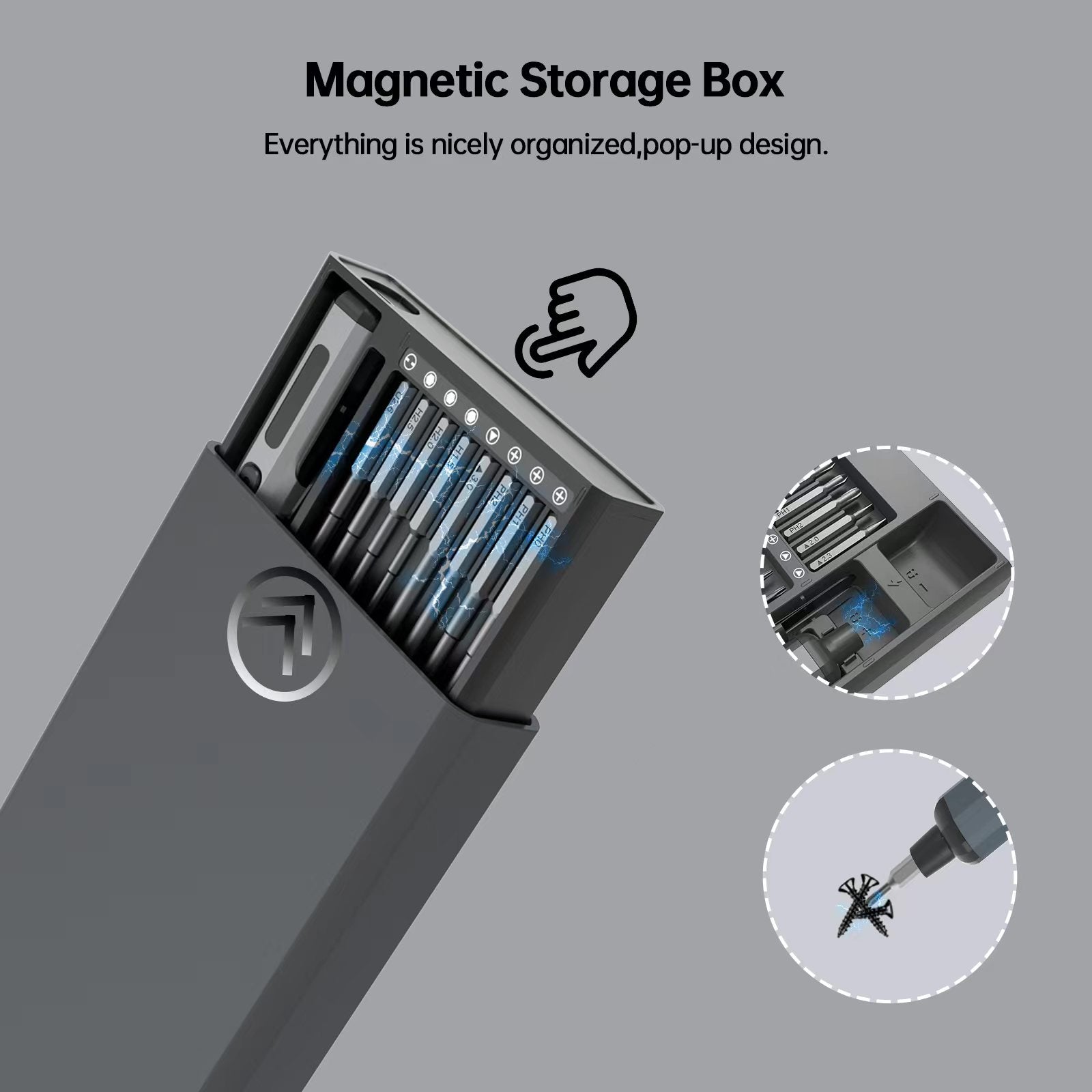 Cordless 68 in 1 Electric Screwdriver Set - ATSProducts