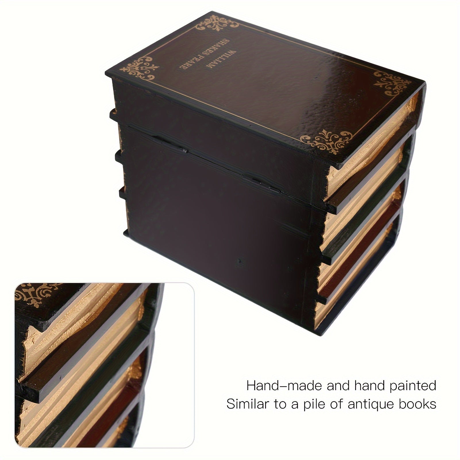 YWBL-WH Decorative Book Shaped Box - ATSProducts