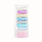 9Pc Coil Ponytail Holders - ATSProducts