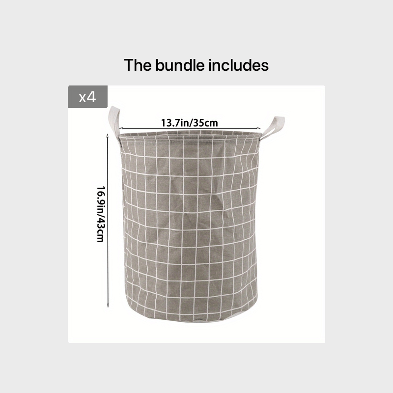 1pc Round Clothes Basket - ATSProducts