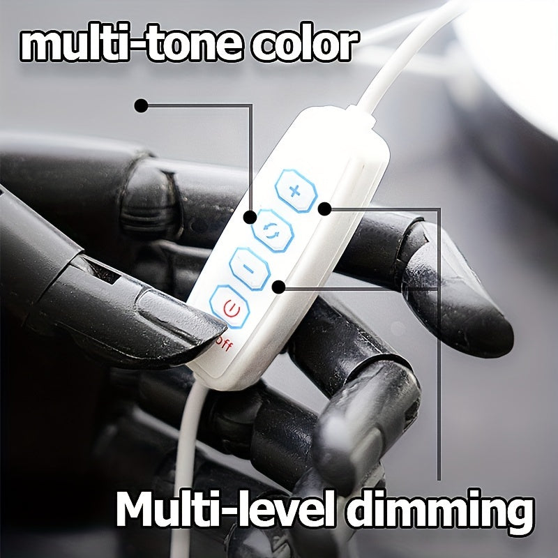 1pc Modern Bedside Table Light USB Powered - ATSProducts