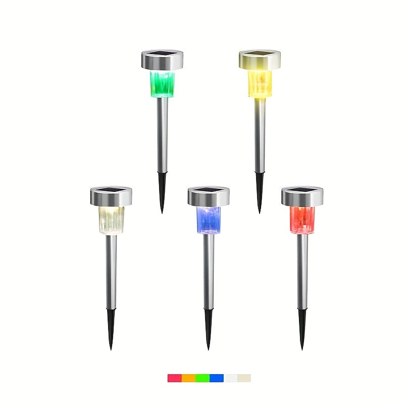 5pcs Lawn Solar Ground Plug Light - ATSProducts