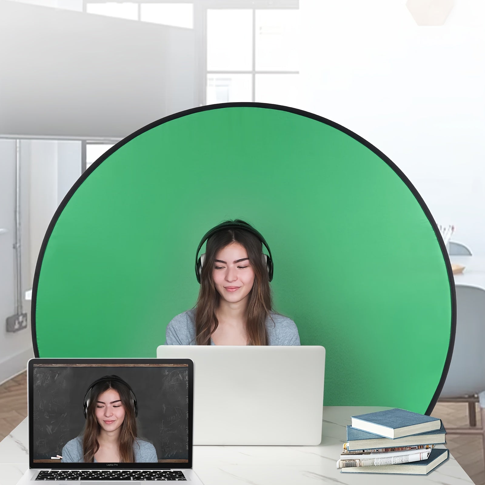 VINCI Folding Studio Live Broadcast Green Screen - ATSProducts