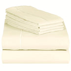 4/6pcs Luxury Cool Fitted Sheet Set - ATSProducts