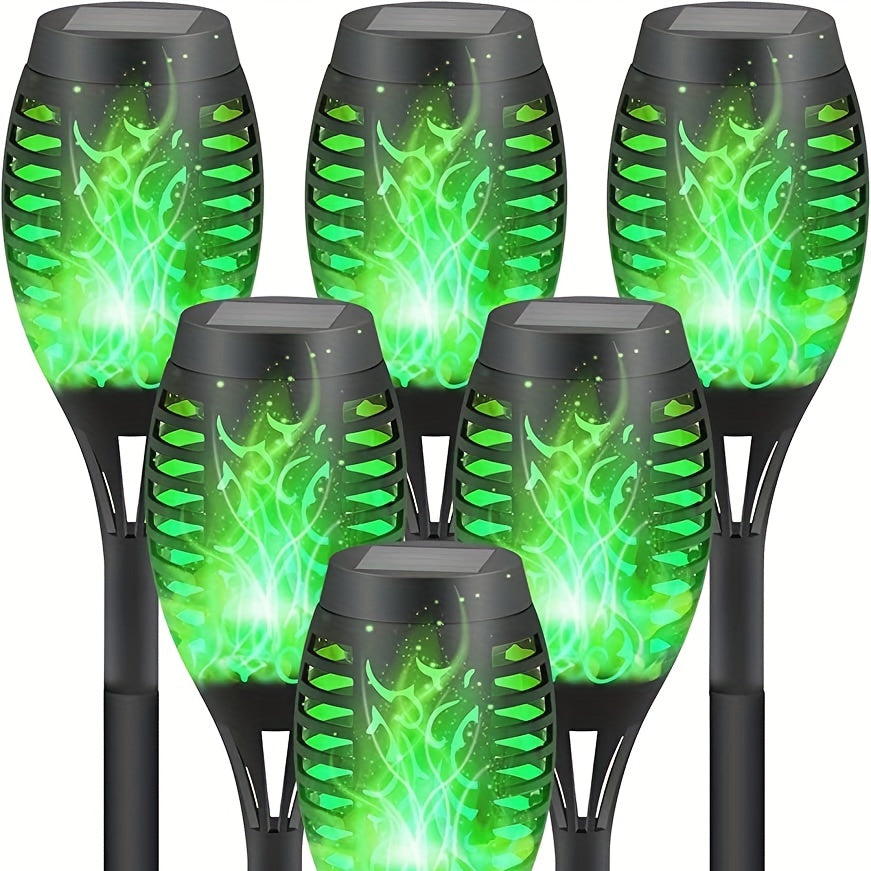 4pcs 12LED Solar Flame Lights - ATSProducts