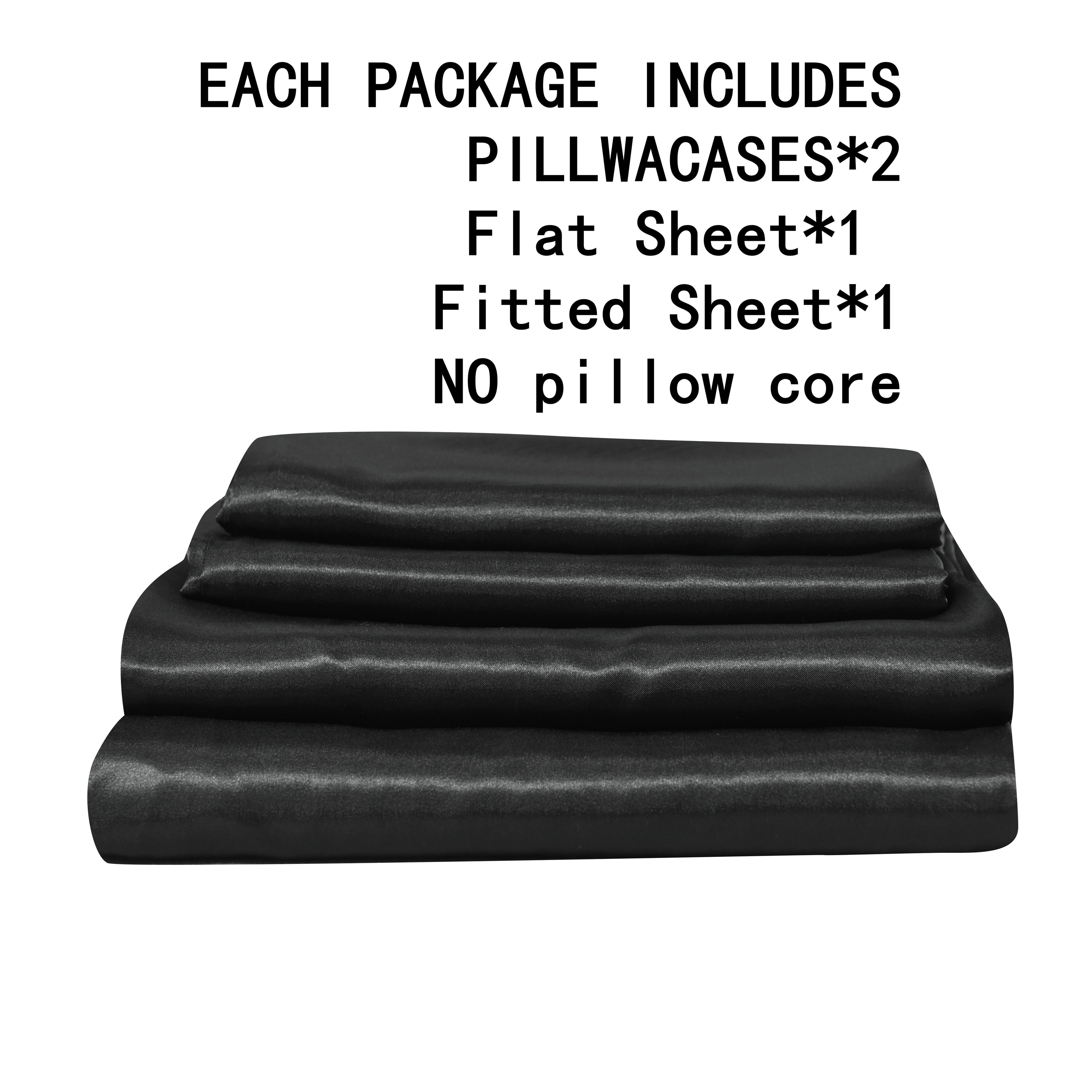 4-Piece Luxurious Satin Bedding Set - ATSProducts