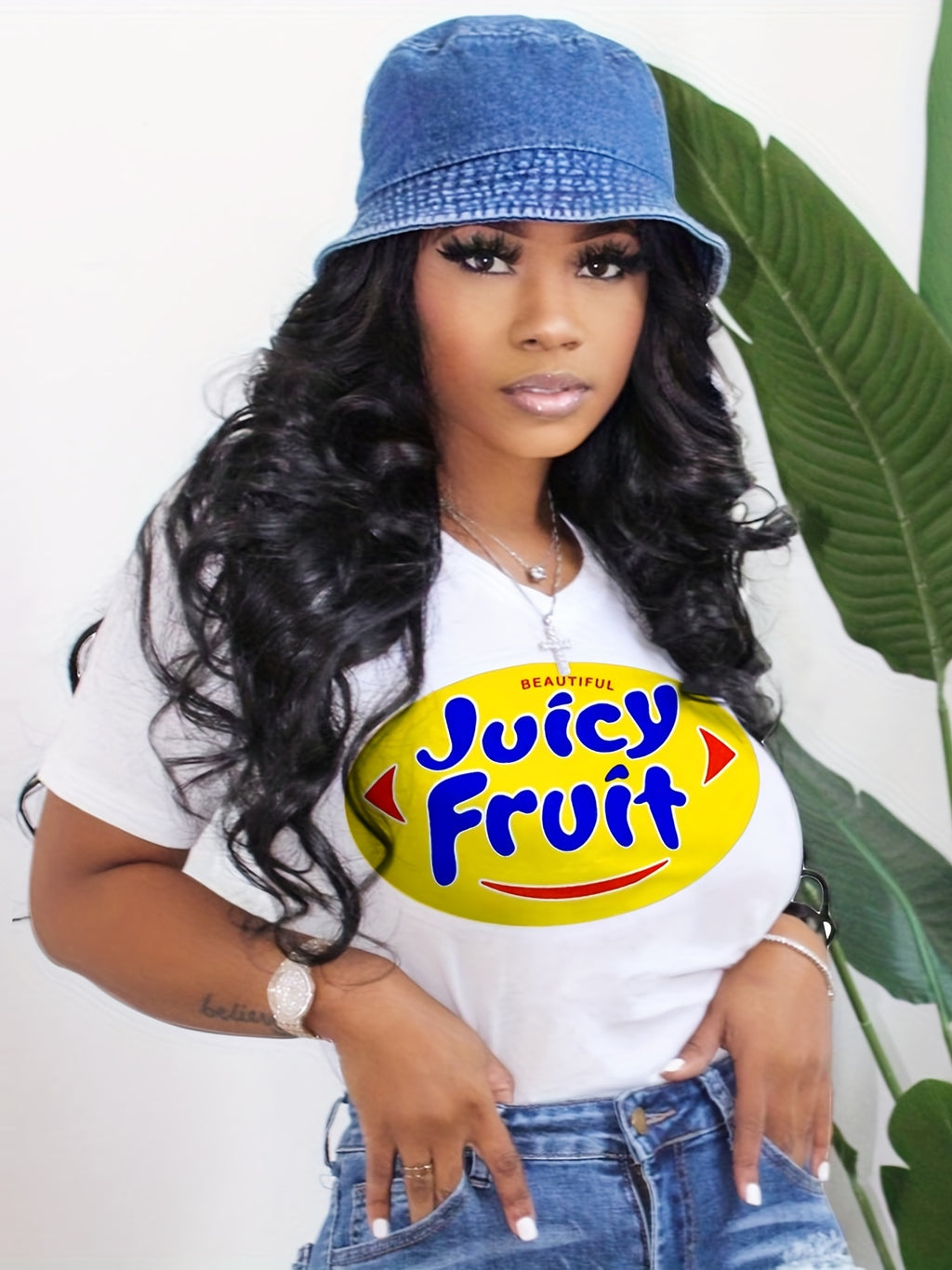 Beautiful Juicy Fruit Crew Neck T-Shirt - ATSProducts