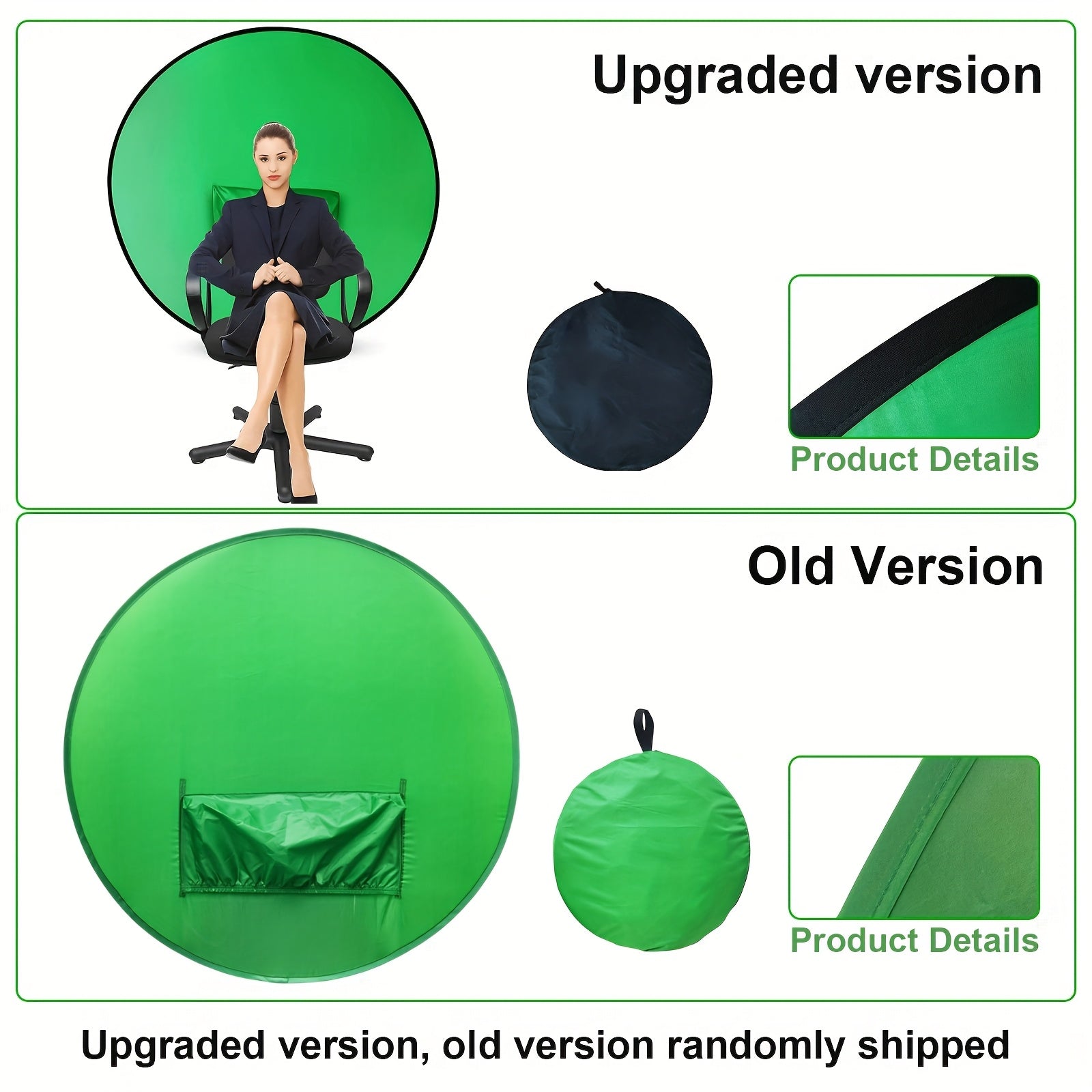 VINCI Folding Studio Live Broadcast Green Screen - ATSProducts