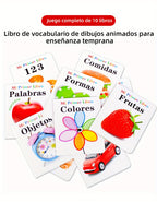 TeenyBaby Set Of 10 Spanish Language Books, My First Series Of Children's Identification Books - ATSProducts