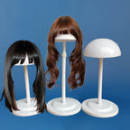 Loviver Wig Head Stand 25-48cm Adjustable Mushroom Top - ATSProducts