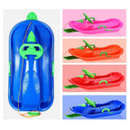 Children's Snow Sled With Steering Wheel And Brake - ATSProducts