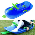 Children's Snow Sled With Steering Wheel And Brake - ATSProducts