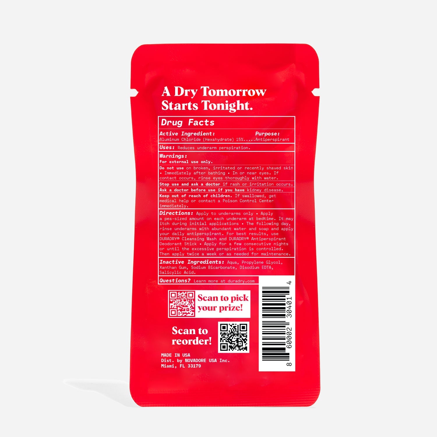 Sweat Minimizing Gel - ATSProducts