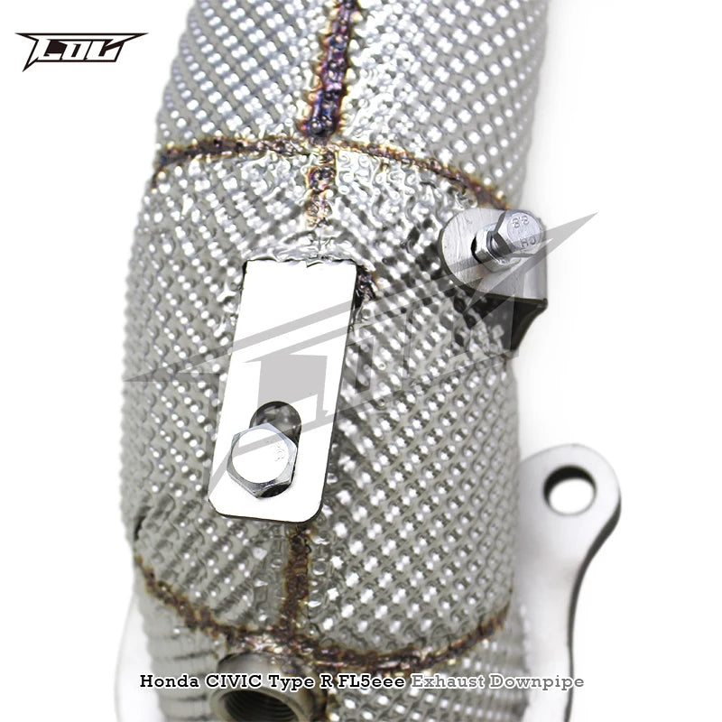 Custom Exhaust Downpipe Sport Exhaust Pipe for Honda CIVIC Type R/Type-R FL5 2.0T 2015-2023 - ATSProducts