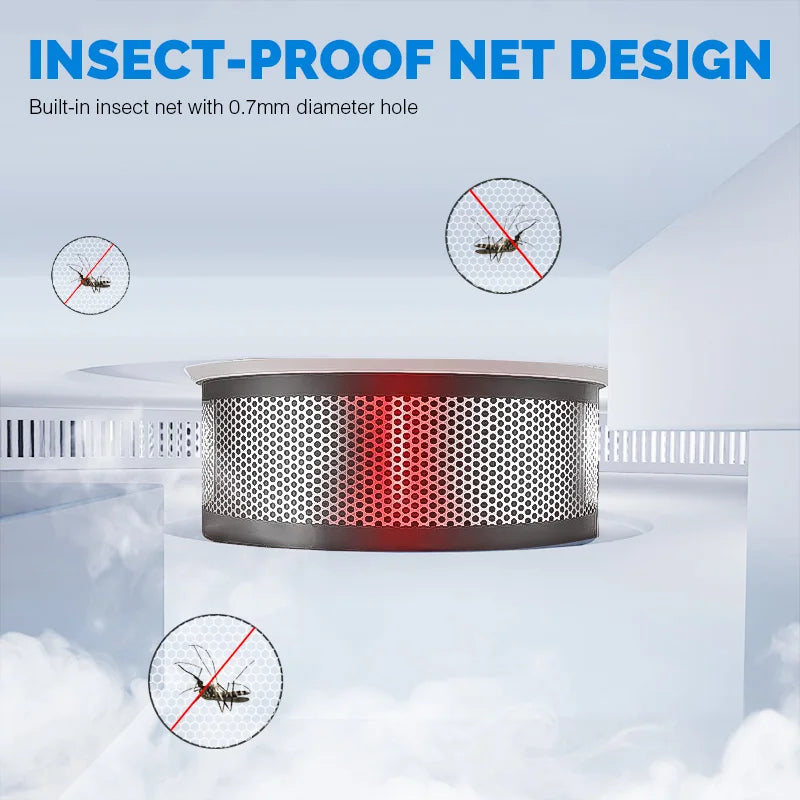 Tuya Wifi Fire Alarm Smoke Detector with AAA Battery - ATSProducts