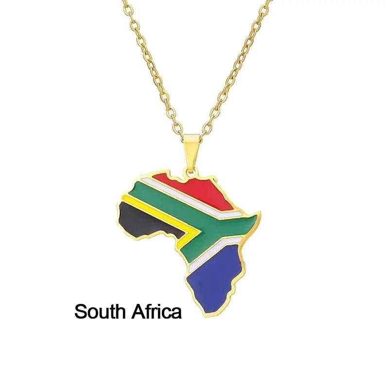 African Countries Necklace - ATSProducts
