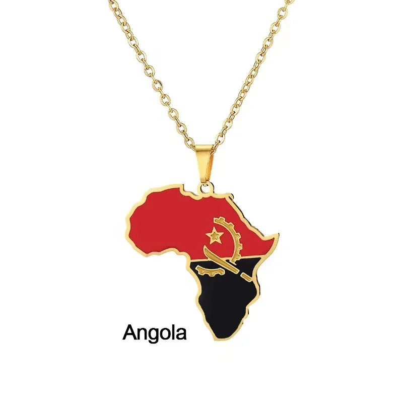 African Countries Necklace - ATSProducts