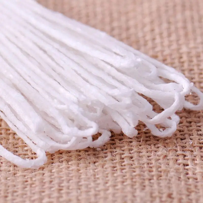 5/10 Metres Of Braided Cotton Core Waxed Candle Wicks - ATSProducts