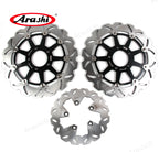 Arashi 1 Set 320 / 240 mm HAYABUSA GSX R 1300 1999-2007 CNC Front Rear Brake Disc Rotors For SUZUKI GSX-R GSXR 1300 2005 2006 - ATSProducts