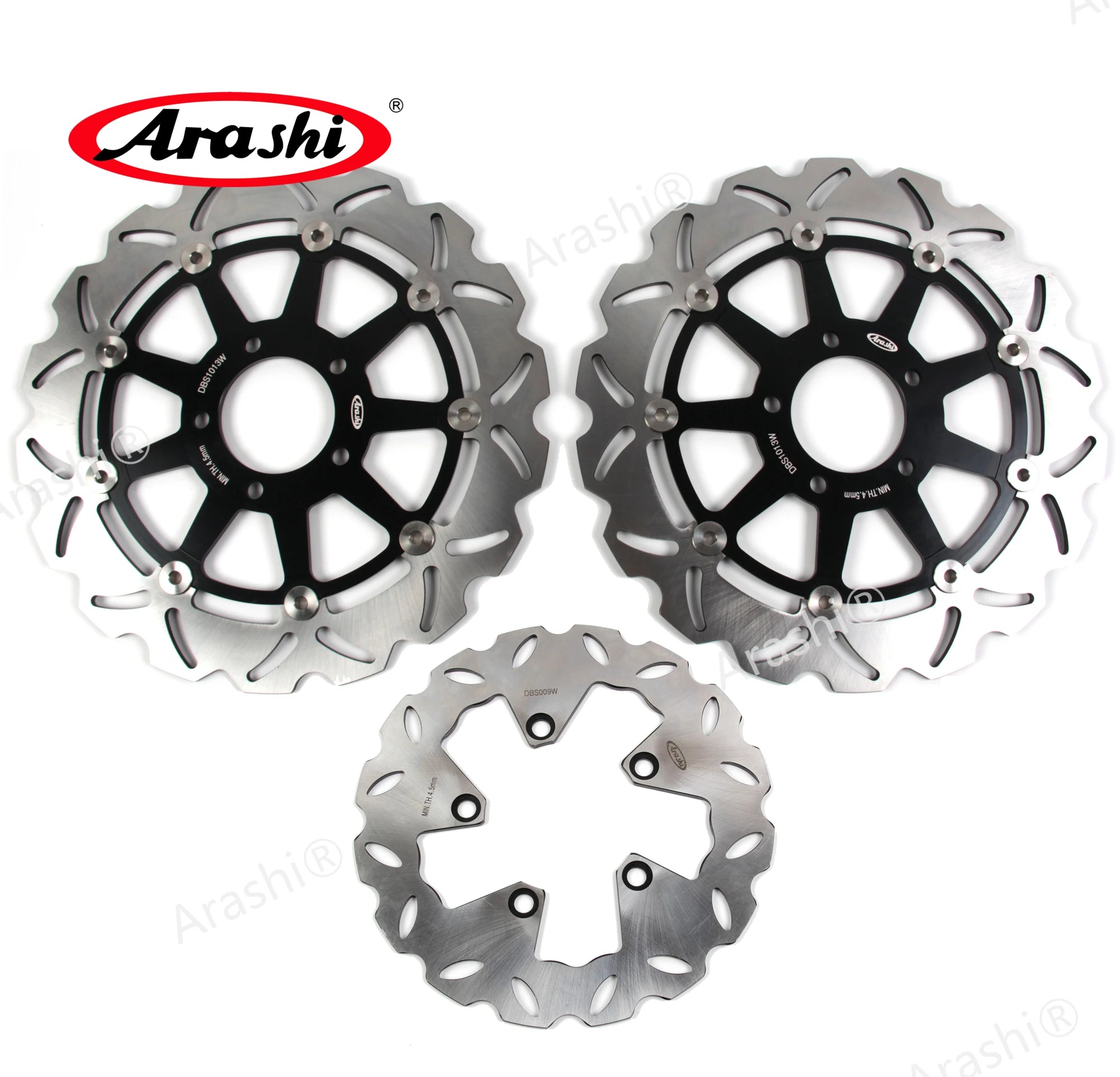 Arashi 1 Set 320 / 240 mm HAYABUSA GSX R 1300 1999-2007 CNC Front Rear Brake Disc Rotors For SUZUKI GSX-R GSXR 1300 2005 2006 - ATSProducts